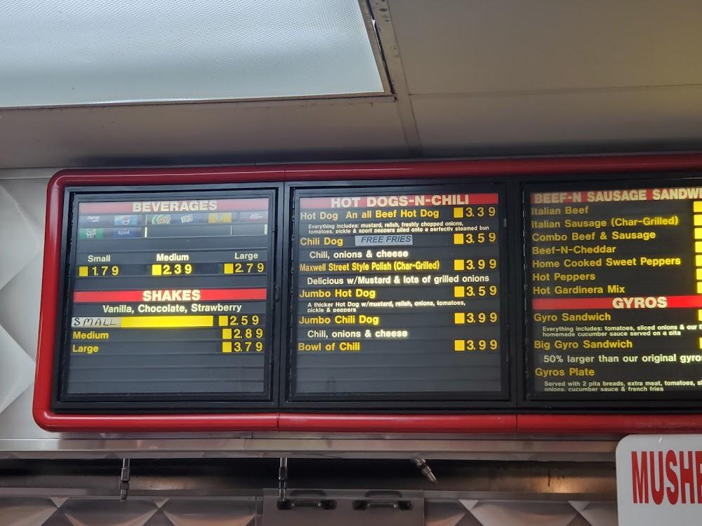 Andy's Hot Dogs Menu image 3